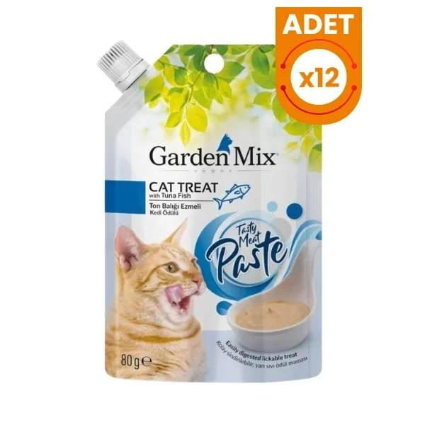 Garden Mix Ton Balık Ezme Sıvı Kedi Ödül Maması