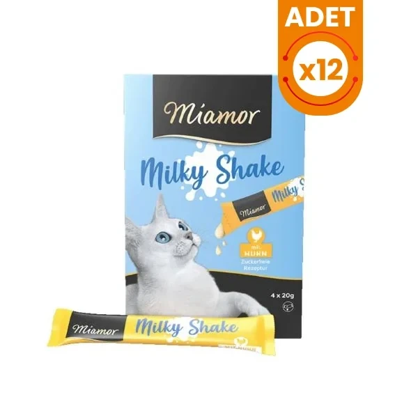 Miamor Milky Shake Tavuklu Sıvı Kedi Ödül Maması