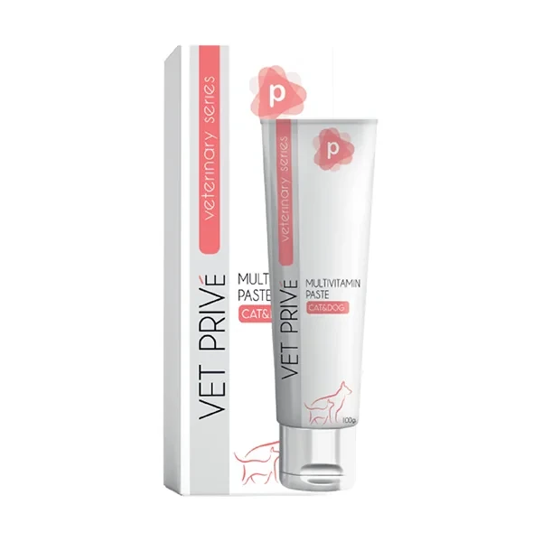 Vet Prive Multivitamin Paste Yetişkin Kedi ve Köpekler İçin Malt Macunu